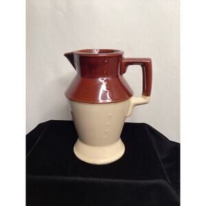 Vintage McCoy Stoneware Pottery Pitcher/Vase